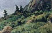 Trecho de paisagem Johann Georg Grimm